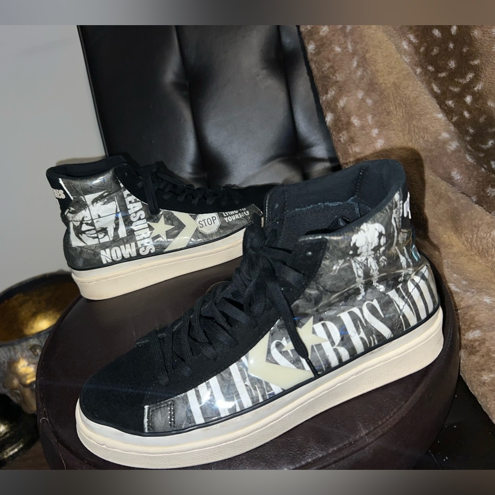 Converse 2019 Pleasures x Pro Leather 'Pleasures Now' men’s size 10.5